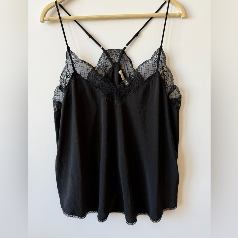 Lovestitch Black Lace Cami Top - Picture 3 of 9